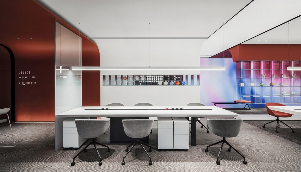 時尚簡約風辦公室開放辦公區裝修