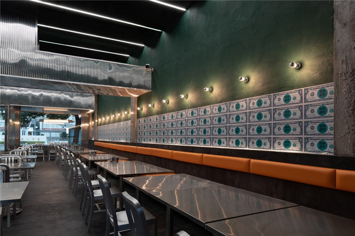 特色工業風銀座碳烤燒烤餐廳裝修設計方案 特色工業風銀座碳烤燒烤餐廳裝修設計方案