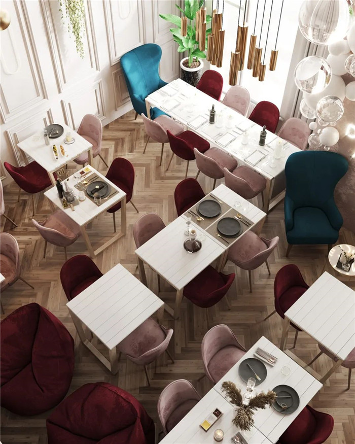 莫斯科最受歡迎的網(wǎng)紅親子主題餐廳裝修設計案例 