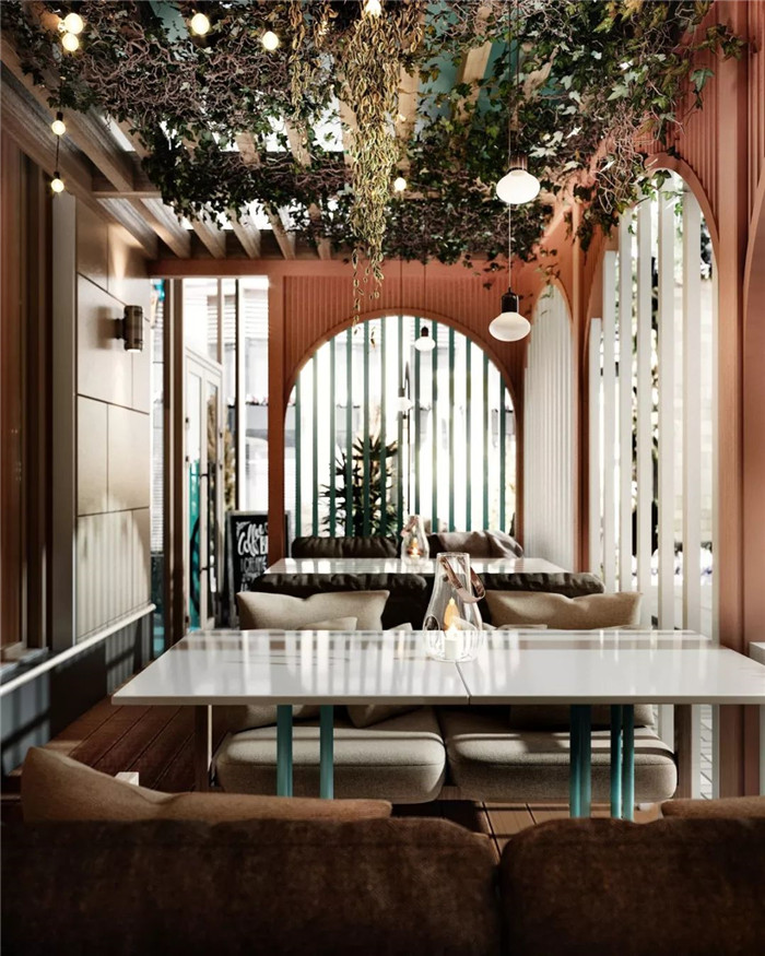 莫斯科最受歡迎的網(wǎng)紅親子主題餐廳裝修設計案例 