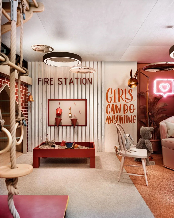 莫斯科最受歡迎的網(wǎng)紅親子主題餐廳裝修設計案例 