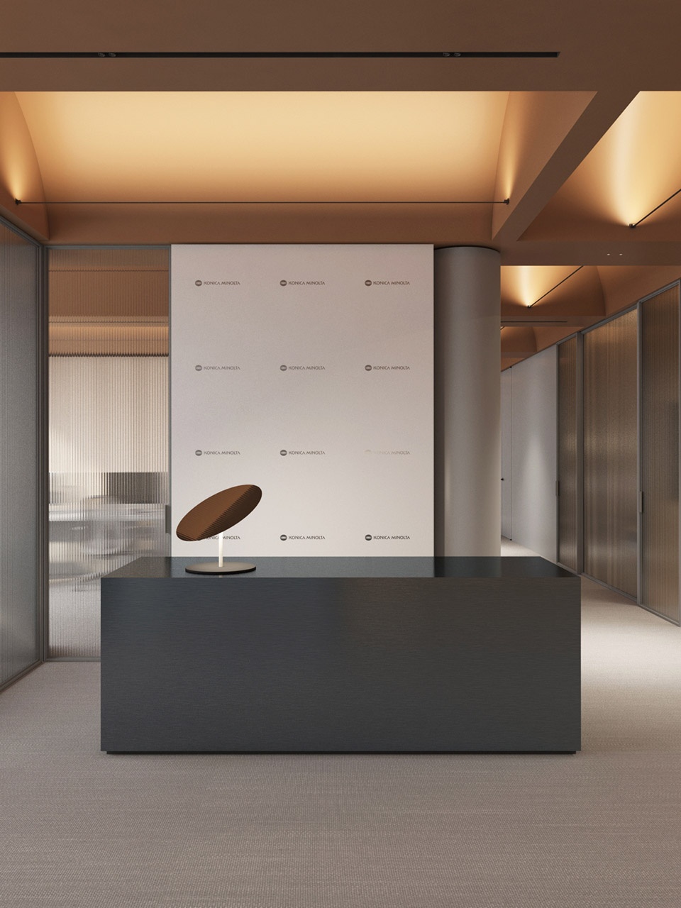 辦公室前臺裝修效果圖 辦公室前臺裝修效果圖