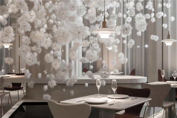 花廚融合餐廳卡座區(qū)裝修設計圖 花廚融合餐廳卡座區(qū)裝修設計圖