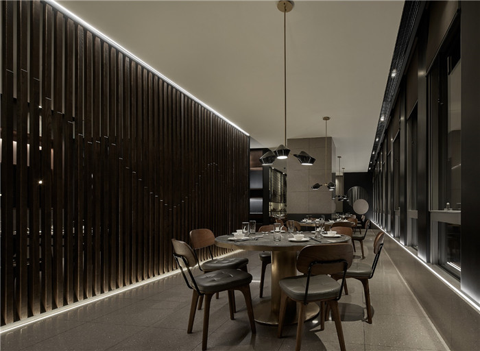 鄭州百年好和簡約新中式餐廳卡座區裝修設計方案 鄭州百年好和簡約新中式餐廳卡座區裝修設計方案