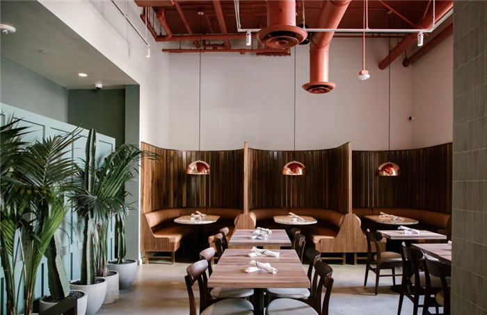 鄭州宏鈺堂分享粉紅色工業風餐廳酒吧裝修設計方案 鄭州宏鈺堂分享粉紅色工業風餐廳酒吧裝修設計方案