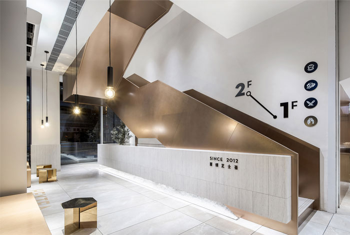 鄭州宏鈺堂分享幾何藝術輕奢風喜茶茶飲店裝修方案 鄭州宏鈺堂分享幾何藝術輕奢風喜茶茶飲店裝修方案