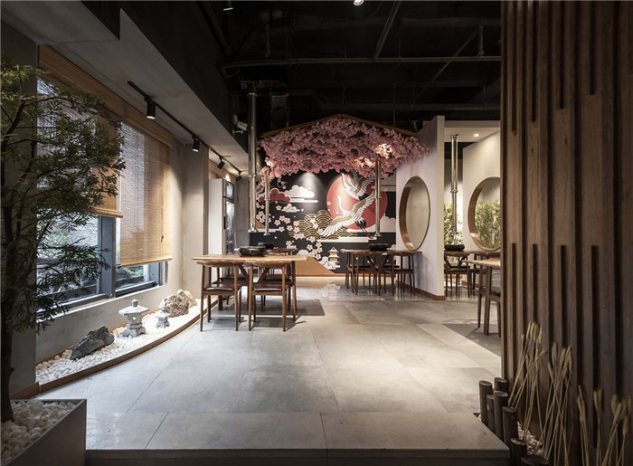 日式烤肉店裝修 故里烤肉燒烤餐廳裝修設計實景圖 日式烤肉店裝修 故里烤肉燒烤餐廳裝修設計實景圖