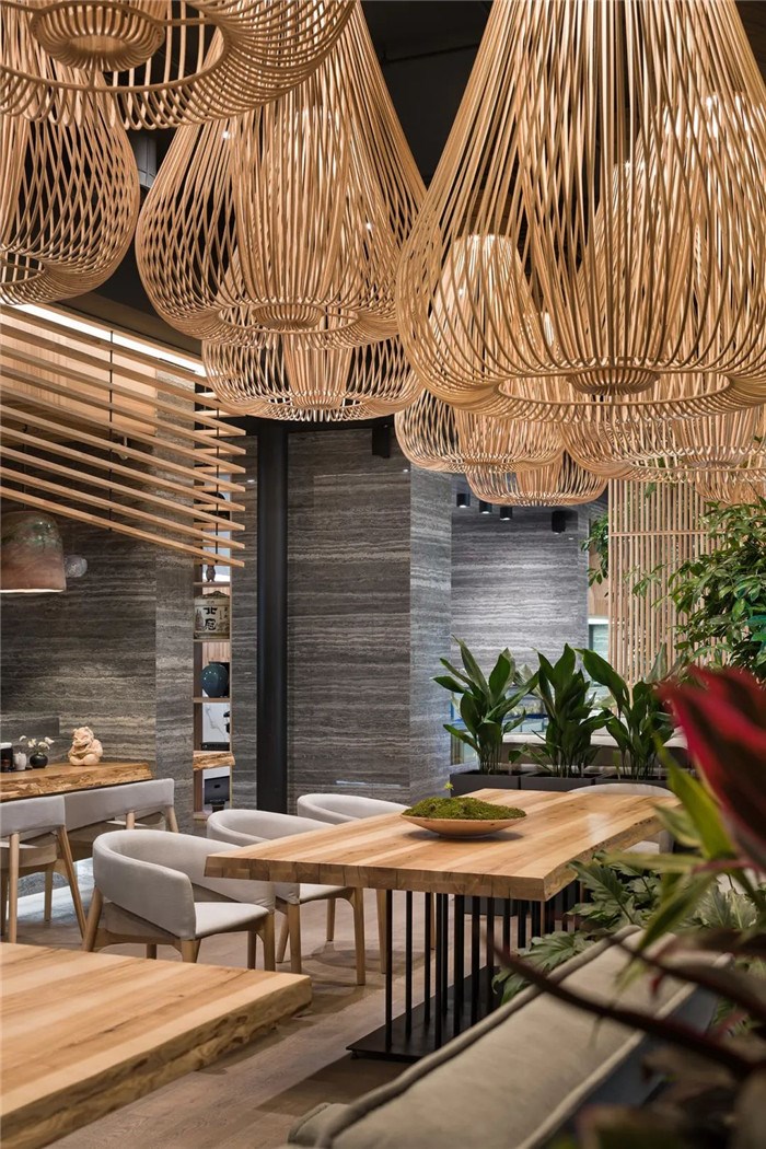 鄭州宏鈺堂分享國外現代禪風日式餐廳裝修設計圖