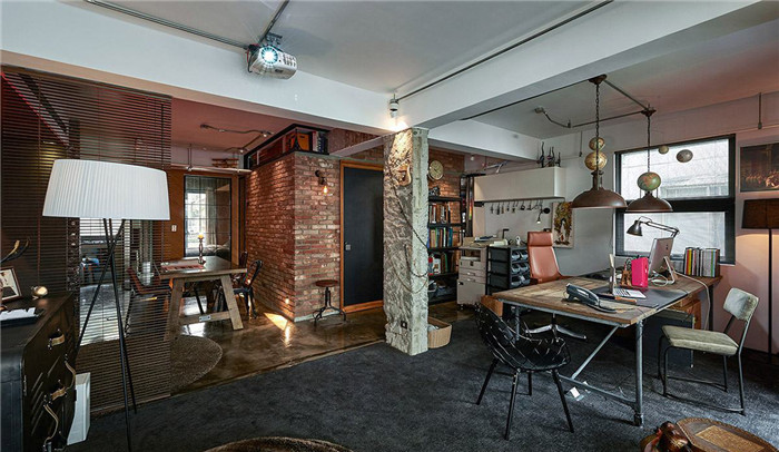 宏鈺堂分享粗狂工業風私人設計工作室裝修設計方案 宏鈺堂分享粗狂工業風私人設計工作室裝修設計方案