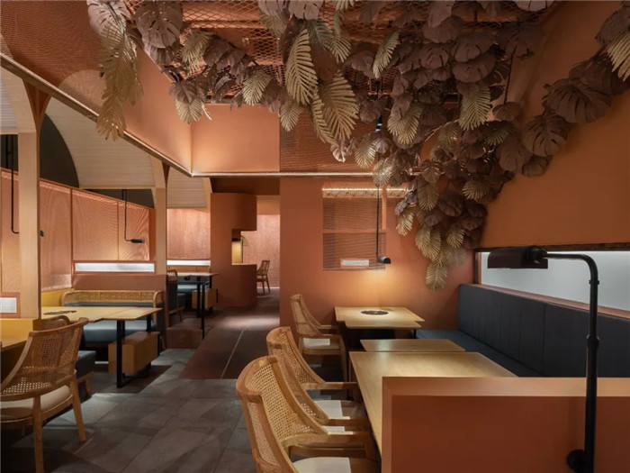 時下最流行的火鍋店裝修設計案例推薦：生如夏花