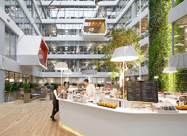 活力動感又霸氣的國外銀行總部辦公樓裝修設計方案 活力動感又霸氣的國外銀行總部辦公樓裝修設計方案