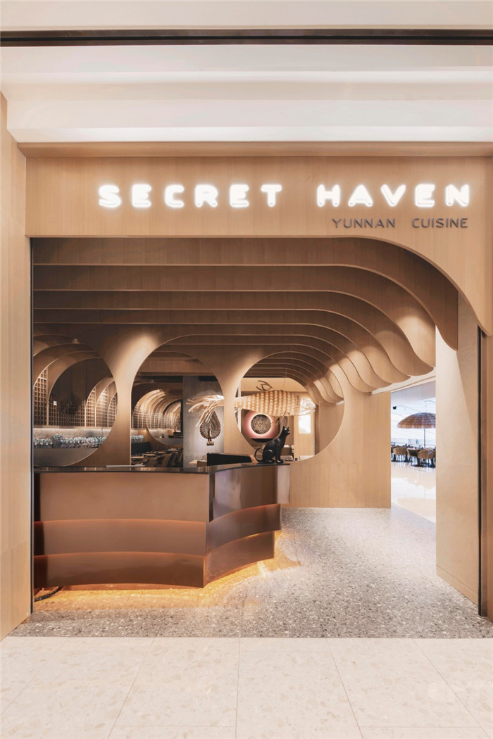 中國風餐廳裝修設計 蘭町艷域云南料理餐飲設計說明 中國風餐廳裝修設計 蘭町艷域云南料理餐飲設計說明