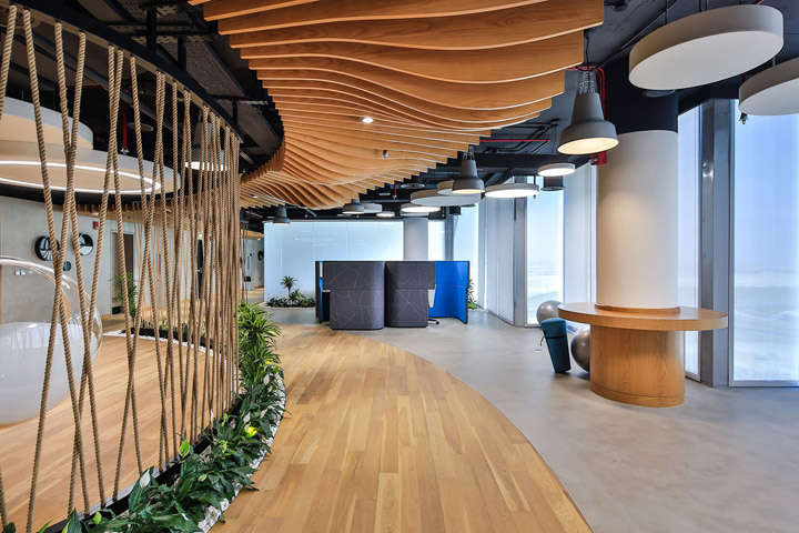 以沙漠為靈感Smart Dubai智能辦公室裝修設計方案