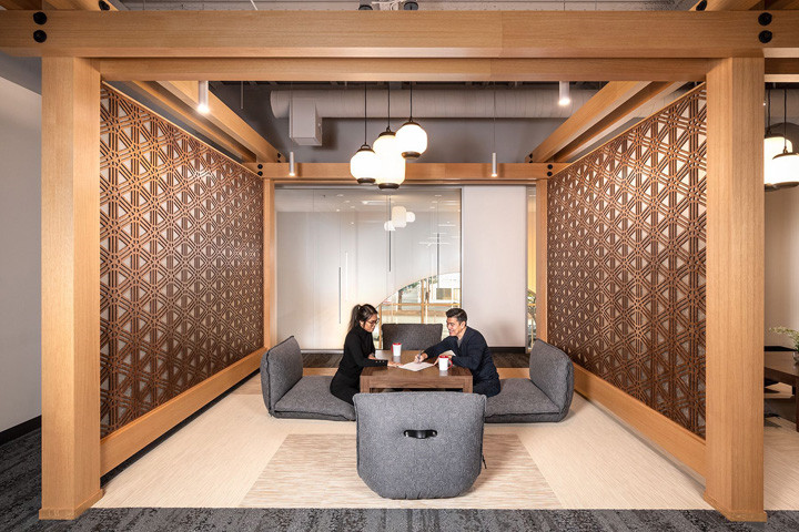 科技感與溫馨兼具的豐田研究中心辦公室小型洽談區裝修設計方案 科技感與溫馨兼具的豐田研究中心辦公室小型洽談區裝修設計方案