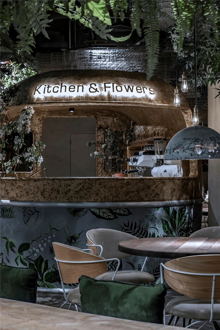 鄭州專業餐飲裝修公司分享治愈系花廚餐廳裝修案例 鄭州專業餐飲裝修公司分享治愈系花廚餐廳裝修案例