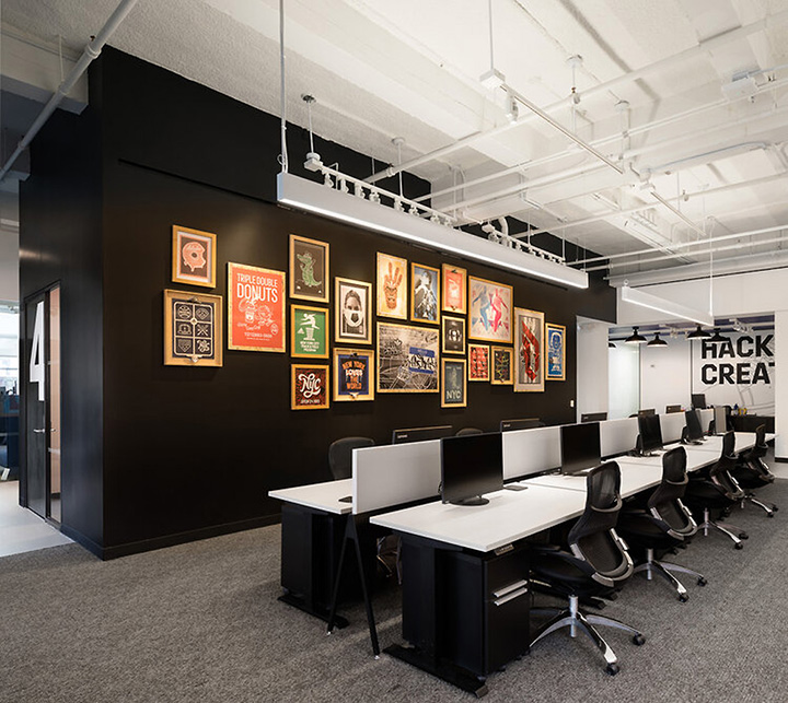 老廠房改辦公 Adidas紐約辦公樓公區裝修設計方案 老廠房改辦公 Adidas紐約辦公樓公區裝修設計方案