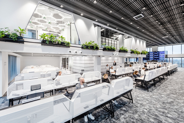 網(wǎng)絡(luò)科技公司星際科幻主題辦公室裝修設(shè)計實景圖