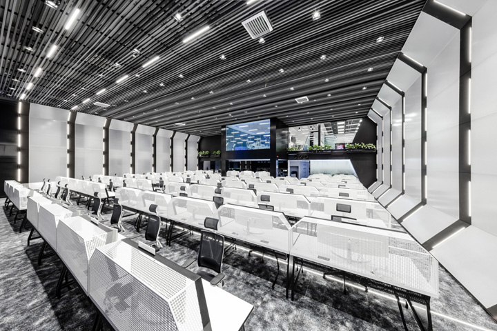 網(wǎng)絡(luò)科技公司星際科幻主題辦公室裝修設(shè)計實景圖