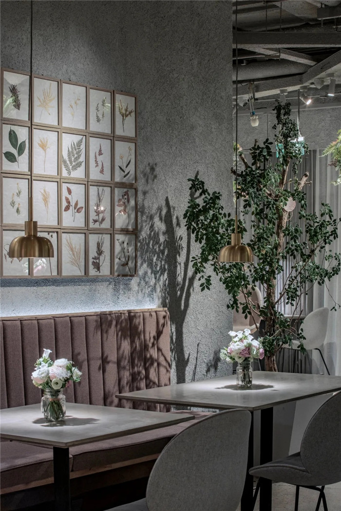 鄭州連鎖餐飲裝修公司推薦花廚時尚連鎖餐廳裝修案例