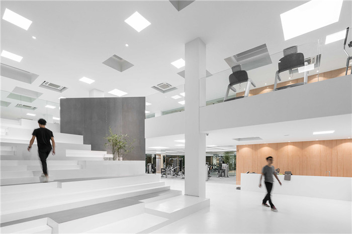 鄭州裝修公司推薦現(xiàn)代通透廠房辦公樓改造設(shè)計方案