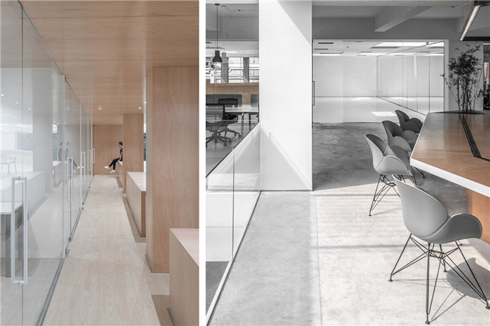 鄭州裝修公司推薦現(xiàn)代通透廠房辦公樓改造設(shè)計方案