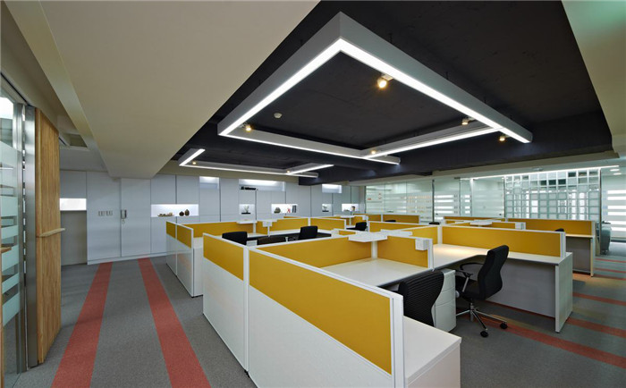 現代極簡風小型會計師事務所裝修設計方案