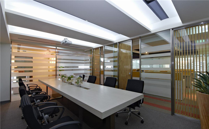 現代極簡風小型會計師事務所會議室裝修設計方案