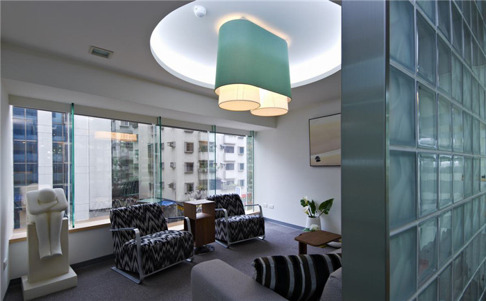 現代極簡風小型會計師事務所VIP接待室裝修設計方案