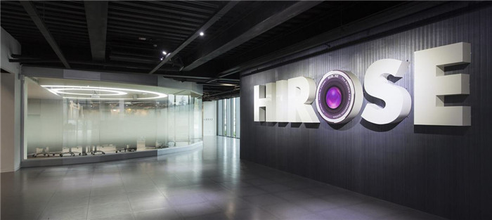 3000平現代人文科技公司獨棟辦公樓背景展示區裝修設計案例