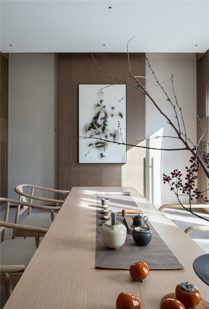 老港路新中式高端茶藝、餐飲商務餐廳裝修設計方案