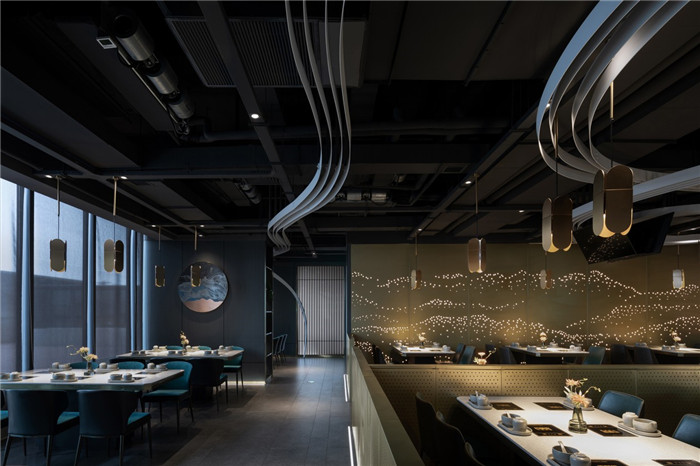 時尚與傳統融為一體的精品港式小火鍋裝修設計案例