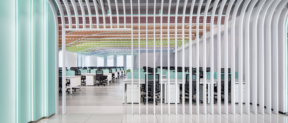 時(shí)尚新穎的蘇州芯片科技公司辦公室裝修設(shè)計(jì)方案 時(shí)尚新穎的蘇州芯片科技公司辦公室裝修設(shè)計(jì)方案