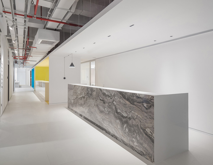 極簡風海鏈科技深圳總部辦公室裝修設計方案 極簡風海鏈科技深圳總部辦公室裝修設計方案