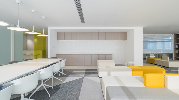 極簡風海鏈科技深圳總部辦公室休閑區裝修設計圖 極簡風海鏈科技深圳總部辦公室休閑區裝修設計圖