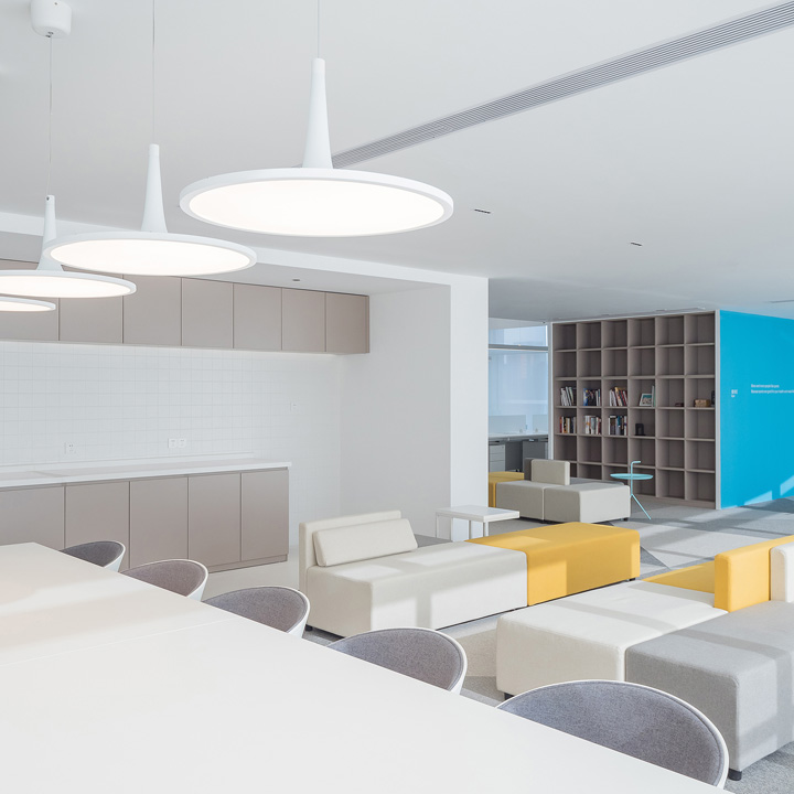 極簡風海鏈科技深圳總部辦公室休閑區裝修設計圖 極簡風海鏈科技深圳總部辦公室休閑區裝修設計圖