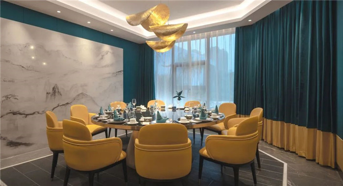 成都半山餐吧   一家時髦創意川菜館包廂裝修設計實景圖