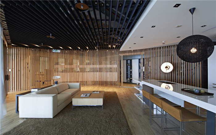 鄭州宏鈺堂分享不錯的混搭風辦公室裝修設計方案