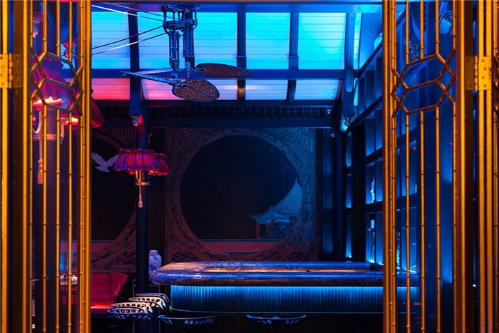 鄭州裝修公司推薦中情西韻得云茶樓裝修設計案例