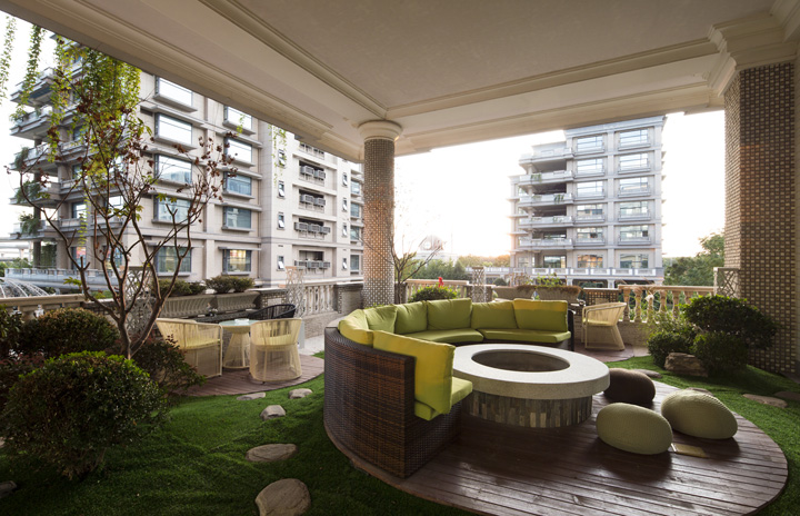 高科技生物公司花園露臺裝修設計圖