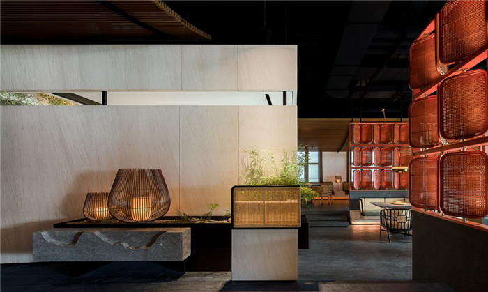 鄭州宏鈺堂推薦質樸安靜的淺喜火鍋店裝修設計方案