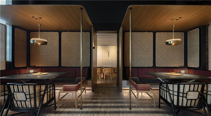 鄭州宏鈺堂推薦質樸安靜的淺喜火鍋店散臺區裝修設計方案