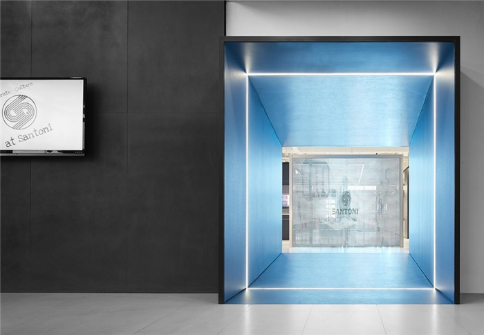 宏鈺堂展廳裝修公司推薦圣東尼材料展示中心設計