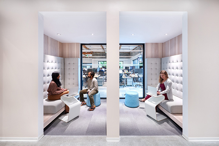 最受年輕人喜愛的軟件公司辦公室洽談區裝修設計方案