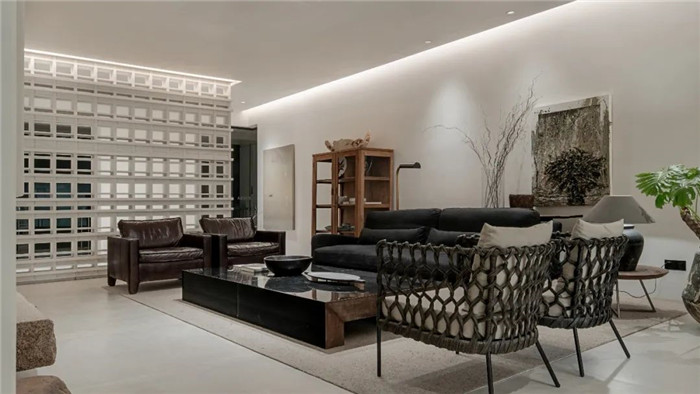 極致簡(jiǎn)約風(fēng)意大利IMOLA石材展廳洽談區(qū)裝修設(shè)計(jì)方案