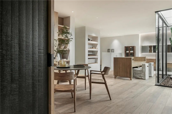 極致簡(jiǎn)約風(fēng)意大利IMOLA石材展廳展示區(qū)裝修設(shè)計(jì)實(shí)景圖