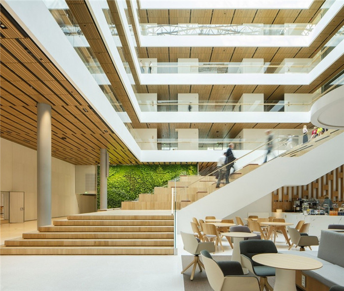 現代北歐風Kesko集團總部辦公樓中庭裝修設計案例 現代北歐風Kesko集團總部辦公樓中庭裝修設計案例