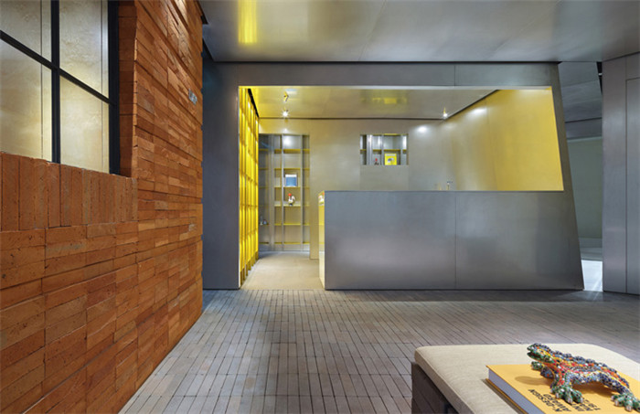 靈活多變的上海專業(yè)設計公司辦公室前臺裝修設計方案