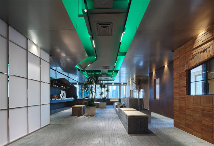 靈活多變的上海專業(yè)設計公司辦公室公區(qū)裝修設計方案