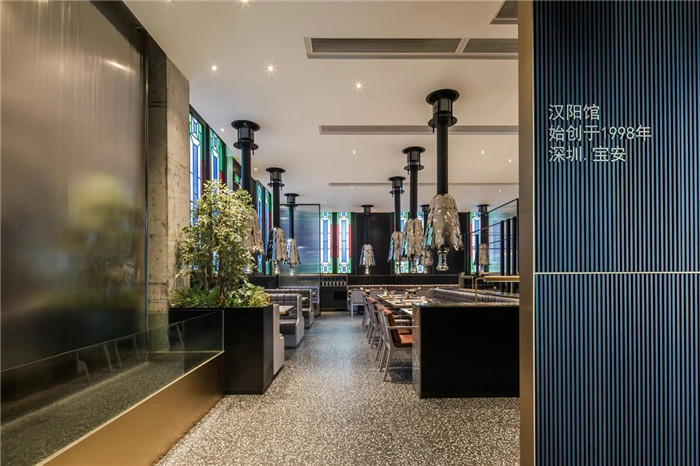 漢陽館烤肉大師韓式燒烤餐廳入口裝修設計案例