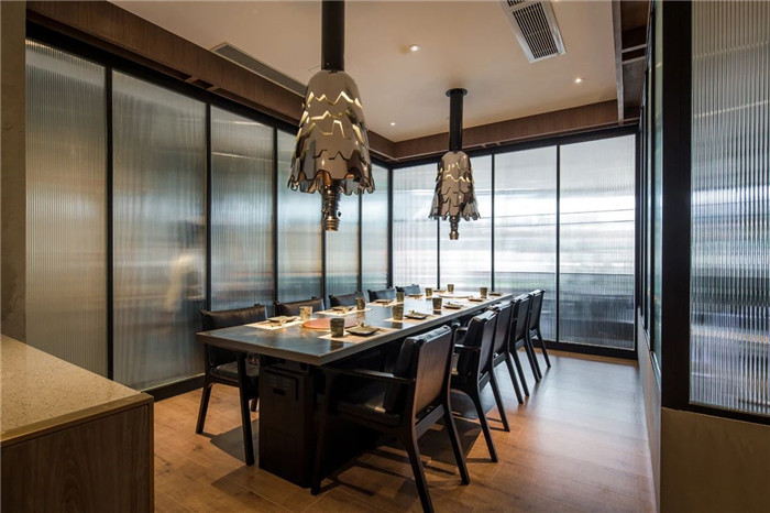 漢陽館烤肉大師韓式燒烤餐廳包房裝修設計案例